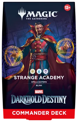 Magic: The Gathering - Marvel: Darkhold Destiny Commander Deck - Strange Academy, foto 2