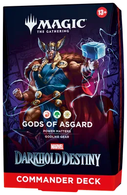 Magic: The Gathering - Marvel: Darkhold Destiny Commander Deck - Gods of Asgard, foto 3