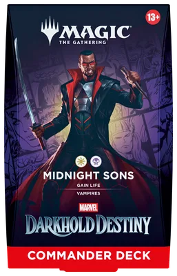 Magic: The Gathering - Marvel: Darkhold Destiny Commander Deck - Midnight Sons, foto 2