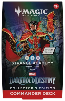 Magic: The Gathering - Marvel: Darkhold Destiny Commander Deck Collector's Edition - Strange Academy, foto 2