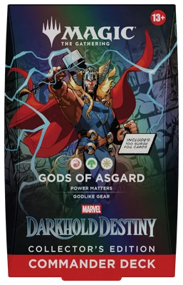 Magic: The Gathering - Marvel: Darkhold Destiny Commander Deck Collector's Edition - Gods of Asgard, foto 2