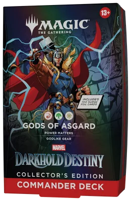 Magic: The Gathering - Marvel: Darkhold Destiny Commander Deck Collector's Edition - Gods of Asgard, foto 3