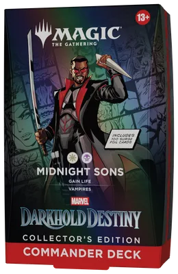 Magic: The Gathering - Marvel: Darkhold Destiny Commander Deck Collector's Edition - Midnight Sons, foto 3