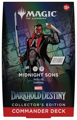 Magic: The Gathering - Marvel: Darkhold Destiny Commander Deck Collector's Edition - Midnight Sons, foto 2