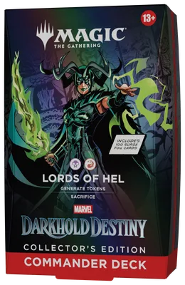 Magic: The Gathering - Marvel: Darkhold Destiny Commander Deck Collector's Edition - Lords of Hel, foto 3