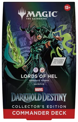Magic: The Gathering - Marvel: Darkhold Destiny Commander Deck Collector's Edition - Lords of Hel, foto 2