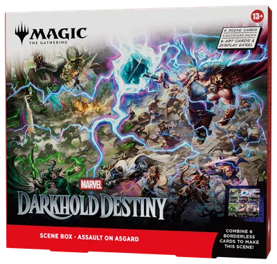 Magic: The Gathering - Marvel: Darkhold Destiny Scene Box - Assault on Asgard, foto 3