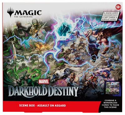 Magic: The Gathering - Marvel: Darkhold Destiny Scene Box - Assault on Asgard, foto 2