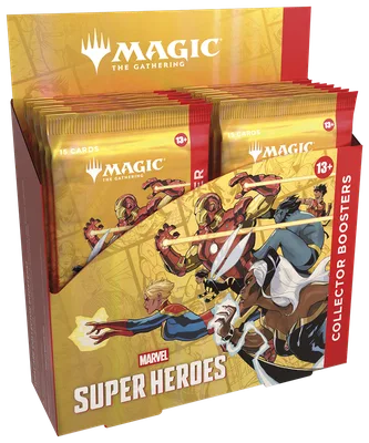 Magic: The Gathering - Marvel Super Heroes Collector Booster Display (12), foto 2