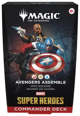 Magic: The Gathering - Marvel Super Heroes Commander Deck - Avengers Assemble, foto 2