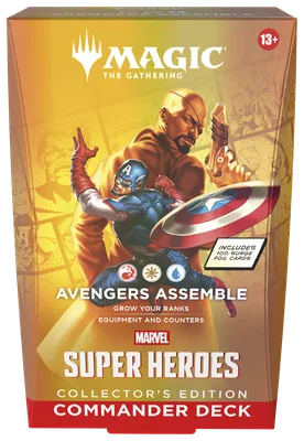 Magic: The Gathering - Marvel Super Heroes Commander Deck Collector's Edition - Avengers Assemble, foto 2