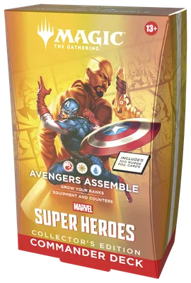 Magic: The Gathering - Marvel Super Heroes Commander Deck Collector's Edition - Avengers Assemble, foto 3
