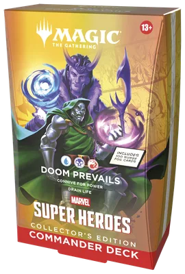 Magic: The Gathering - Marvel Super Heroes Commander Deck Collector's Edition - Doom Prevails, foto 3