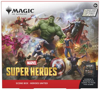 Magic: The Gathering - Marvel Super Heroes Scene Box - Heroes United, foto 2