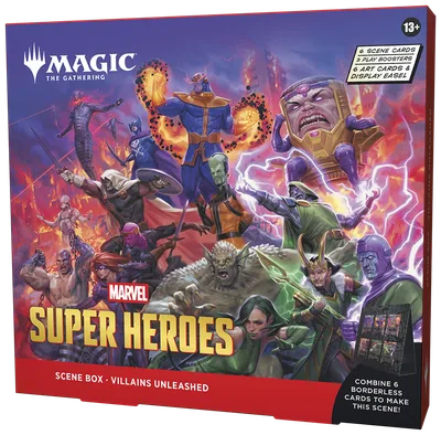 Magic: The Gathering - Marvel Super Heroes Scene Box - Villains Unleashed, foto 3