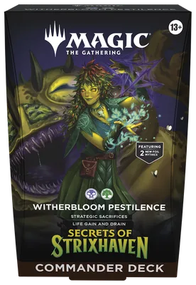 Magic: The Gathering - Secrets of Strixhaven Commander Deck - Witherbloom Pestilence, foto 2