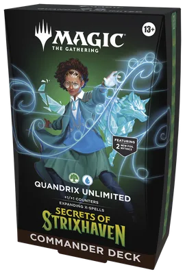 Magic: The Gathering - Secrets of Strixhaven Commander Deck - Quandrix Unlimited, foto 3