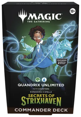 Magic: The Gathering - Secrets of Strixhaven Commander Deck - Quandrix Unlimited, foto 2