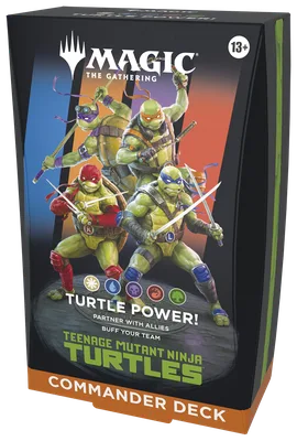 Magic: The Gathering - Teenage Mutant Ninja Turtles Commander Deck - Turtle Power!, foto 3