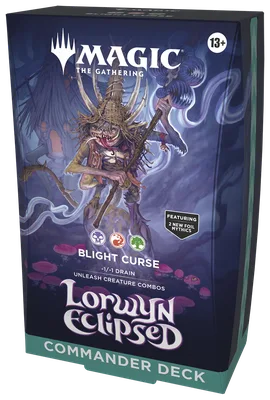 Magic: The Gathering - Lorwyn Eclipsed Commander Deck - Blight Curse, foto 3