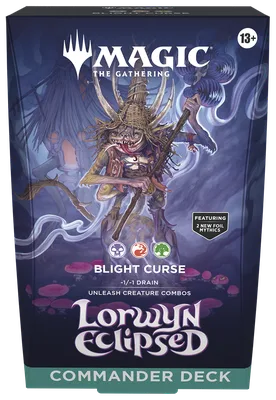 Magic: The Gathering - Lorwyn Eclipsed Commander Deck - Blight Curse, foto 2
