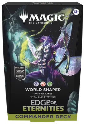 Magic: The Gathering - Edge of Eternities Commander Deck - World Shaper, foto 2