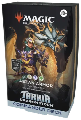 Magic: The Gathering - Tarkir: Dragonstorm Commander Deck - Abzan Armor, foto 3