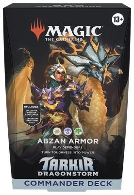 Magic: The Gathering - Tarkir: Dragonstorm Commander Deck - Abzan Armor, foto 2