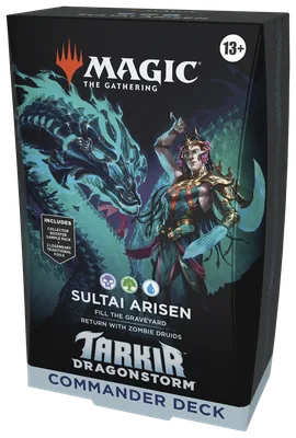 Magic: The Gathering - Tarkir: Dragonstorm Commander Deck - Sultai Arisen, foto 3
