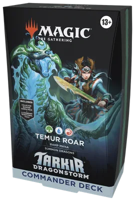Magic: The Gathering - Tarkir: Dragonstorm Commander Deck - Temur Roar, foto 3