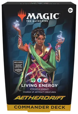 Magic: The Gathering - Aetherdrift Commander Deck - Living Energy, foto 2
