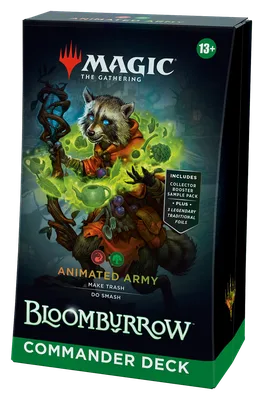 Magic: The Gathering - Bloomburrow Commander Deck - Animated Army, foto 3