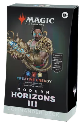 Magic: The Gathering - Modern Horizons 3 Commander Deck - Creative Energy, foto 3