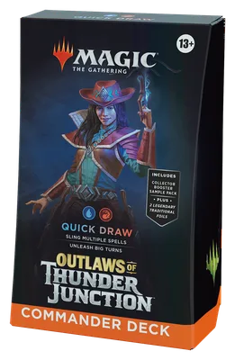 Magic: The Gathering - Outlaws of Thunder Junction Commander Deck - Quick Draw, foto 3