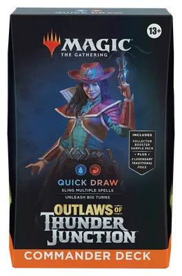 Magic: The Gathering - Outlaws of Thunder Junction Commander Deck - Quick Draw, foto 2