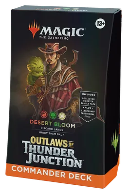 Magic: The Gathering - Outlaws of Thunder Junction Commander Deck - Desert Bloom, foto 3