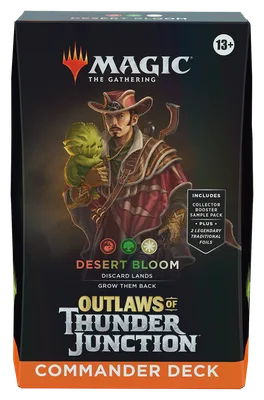 Magic: The Gathering - Outlaws of Thunder Junction Commander Deck - Desert Bloom, foto 2