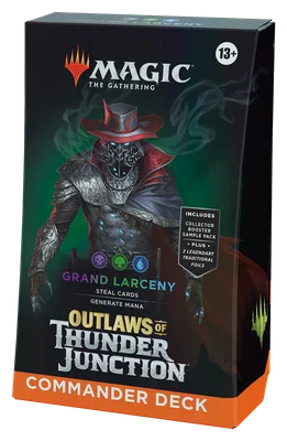 Magic: The Gathering - Outlaws of Thunder Junction Commander Deck - Grand Larceny, foto 3