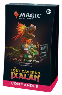 Magic: The Gathering - The Lost Caverns of Ixalan Commander Deck - Veloci-ramp-tor, foto 3