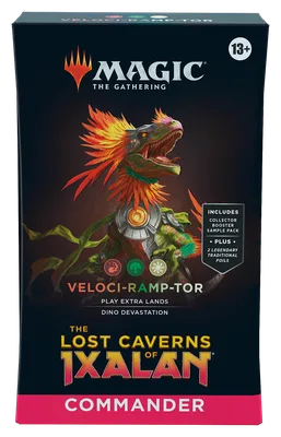 Magic: The Gathering - The Lost Caverns of Ixalan Commander Deck - Veloci-ramp-tor, foto 2