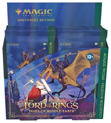 Magic: The Gathering - The Lord of the Rings: Tales of Middle-earth Special Edition Collector Booster Display (12), foto 2