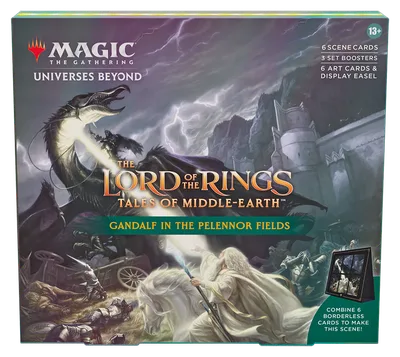Magic: The Gathering - The Lord of the Rings: Tales of Middle-earth Scene Box - Gandalf in Pelennor Fields, foto 2