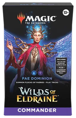 Magic: The Gathering - Wilds of Eldraine Commander Deck - Fae Dominion, foto 2