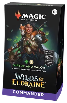 Magic: The Gathering - Wilds of Eldraine Commander Deck - Virtue and Valor, foto 3