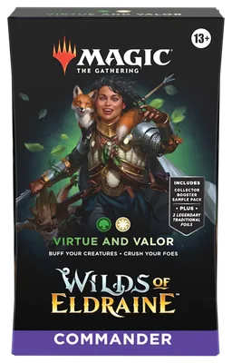 Magic: The Gathering - Wilds of Eldraine Commander Deck - Virtue and Valor, foto 2