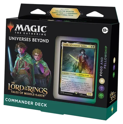 Magic: The Gathering - The Lord of the Rings: Tales of Middle-earth Commander Deck - Food and Fellowship, foto 3