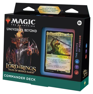 Magic: The Gathering - The Lord of the Rings: Tales of Middle-earth Commander Deck - The Hosts of Mordor, foto 3