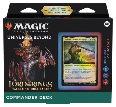Magic: The Gathering - The Lord of the Rings: Tales of Middle-earth Commander Deck - The Hosts of Mordor, foto 2