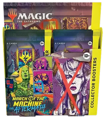 Magic: The Gathering - March of the Machine: The Aftermath Collector Booster Display (12), foto 2