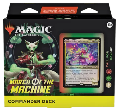 Magic: The Gathering - March of the Machine Commander Deck - Call for Backup, foto 2
